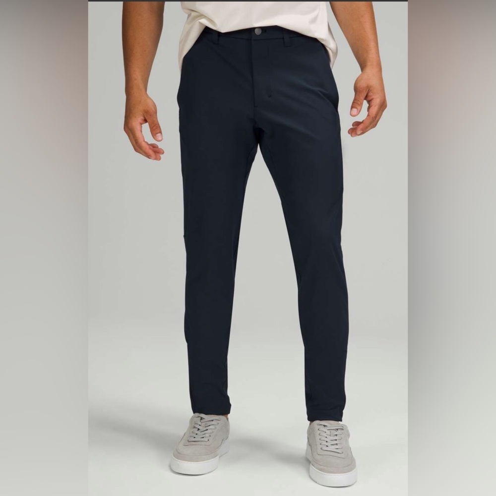 NWOT Lululemon Commission Pant Skinny 34" *Warpstreme True Navy